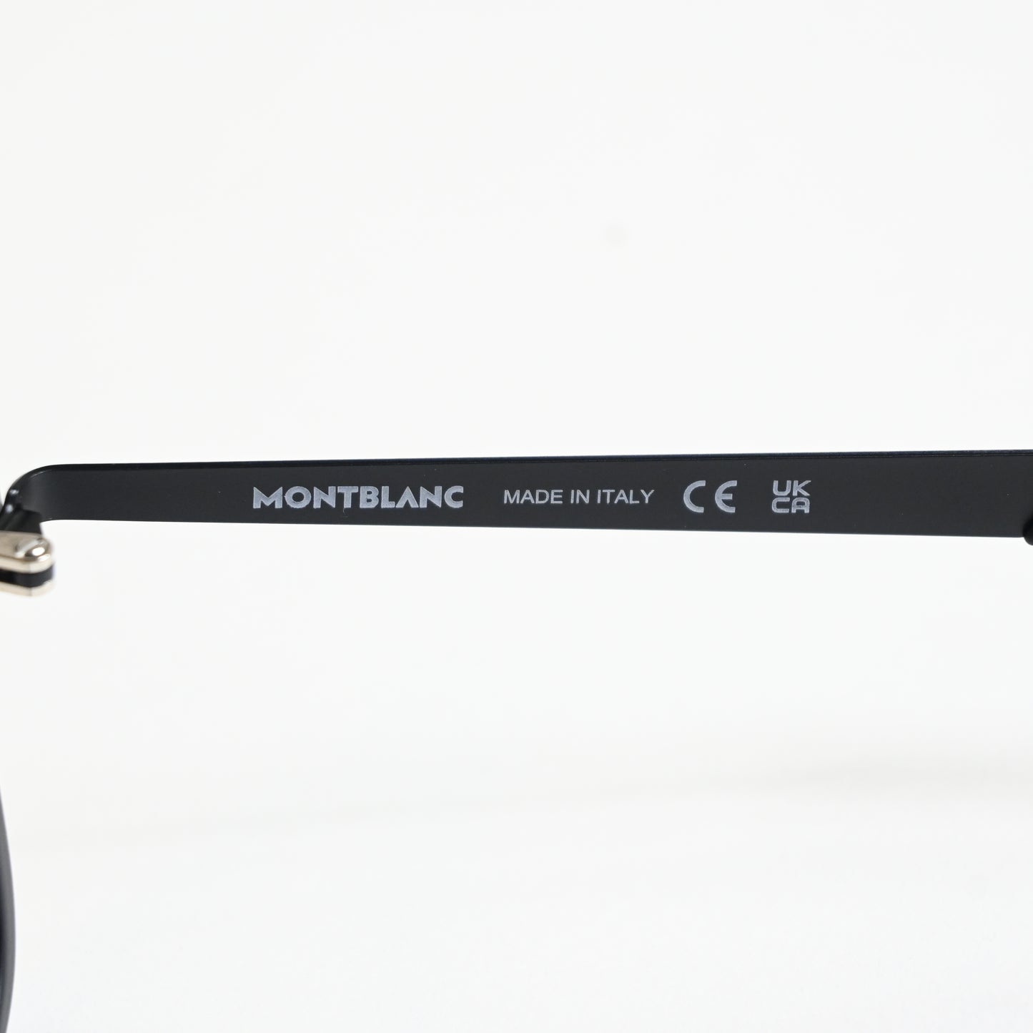 Montblanc MB0333O 001 Mens Authentic Eyeglasses Black, 55mm - New