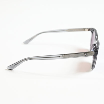 Montblanc MB0320S 004 Mens Authentic Sunglasses Gray/Violet, 49mm - New