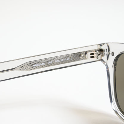Montblanc MB0254S 004 Mens Authentic Sunglasses Gray/Blue, 53mm - New