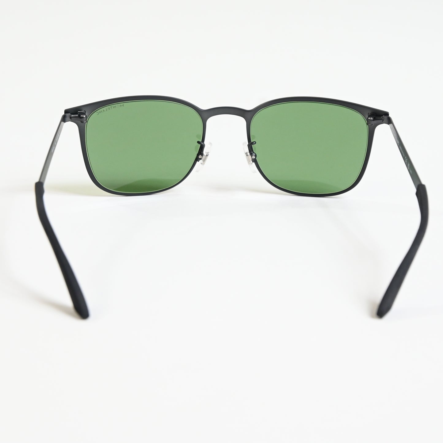 Montblanc MB0331S 002 Mens Authentic Sunglasses Havana/Gold/Green, 54mm - New