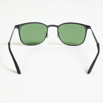 Montblanc MB0331S 002 Mens Authentic Sunglasses Havana/Gold/Green, 54mm - New