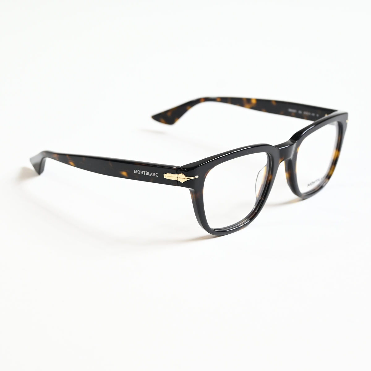 Montblanc MB0305O 002 Mens Authentic Eyeglasses Dark Tortoise, 51mm - New