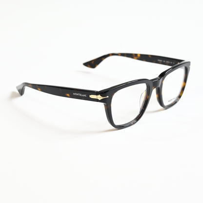 Montblanc MB0305O 002 Mens Authentic Eyeglasses Dark Tortoise, 51mm - New