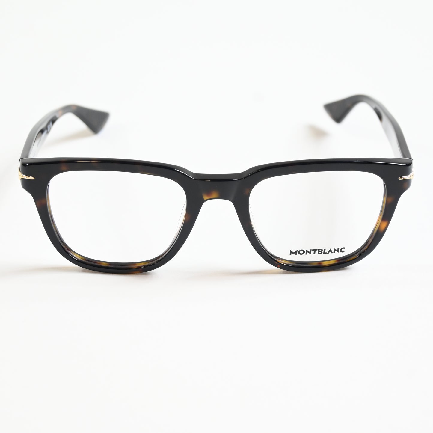 Montblanc MB0305O 002 Mens Authentic Eyeglasses Dark Tortoise, 51mm - New