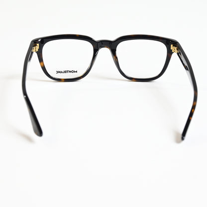 Montblanc MB0305O 002 Mens Authentic Eyeglasses Dark Tortoise, 51mm - New