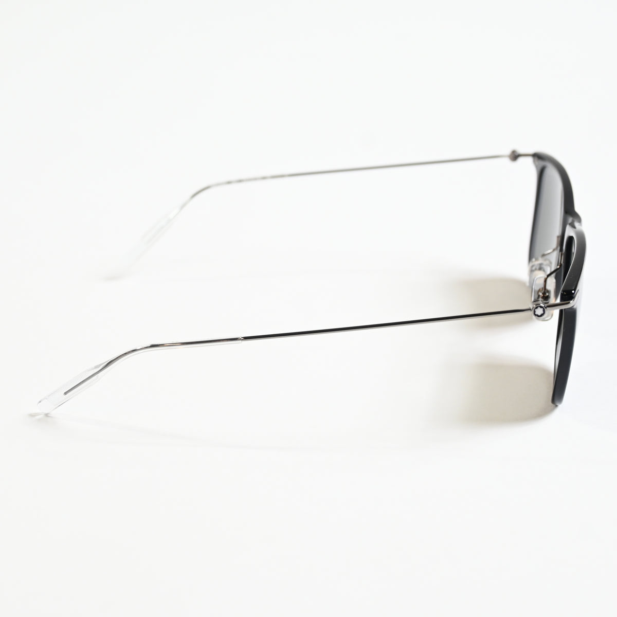 Montblanc MB0206S 001 Mens Authentic Sunglasses Black/Gunmetal, 53mm - New