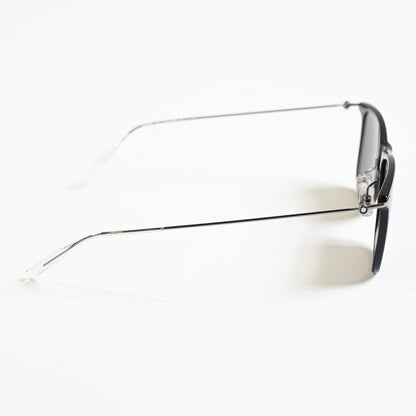 Montblanc MB0206S 001 Mens Authentic Sunglasses Black/Gunmetal, 53mm - New