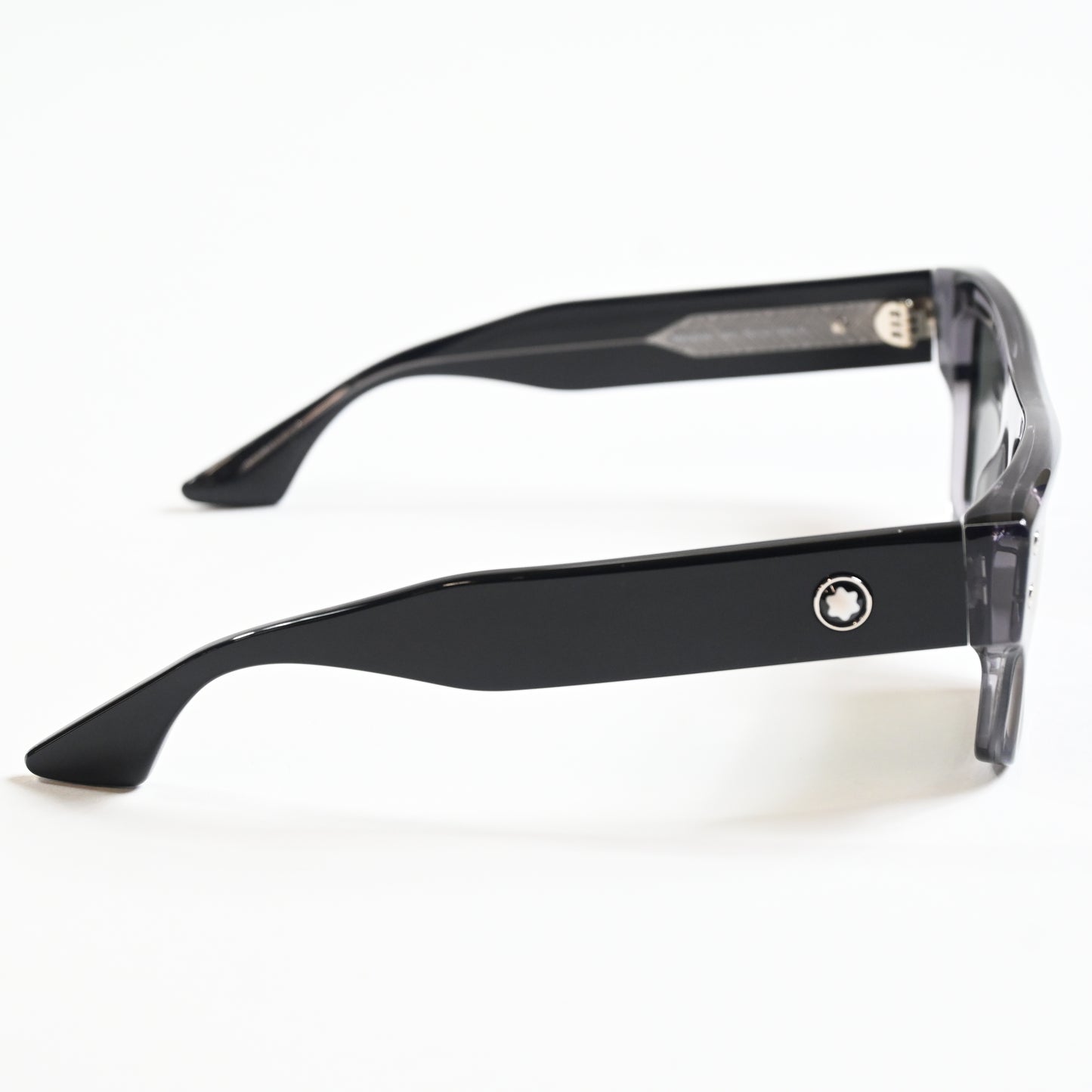 Montblanc MB0253S 003 Mens Authentic Sunglasses Gray/Brown, 52mm - New