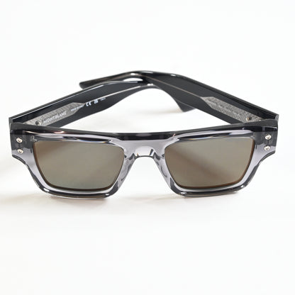 Montblanc MB0253S 003 Mens Authentic Sunglasses Gray/Brown, 52mm - New