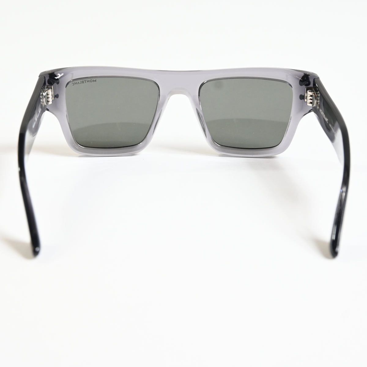 Montblanc MB0253S 003 Mens Authentic Sunglasses Gray/Brown, 52mm - New