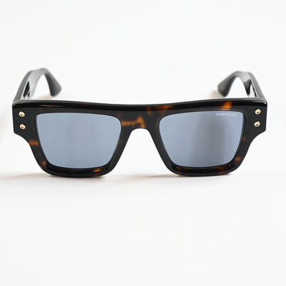 Montblanc MB0253S 002 Mens Authentic Sunglasses Havana/Blue, 52mm - New