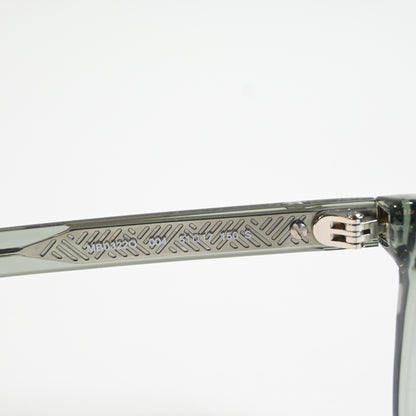Montblanc MB0322O 004 Mens Authentic Eyeglasses Clear Gray, 51mm - New