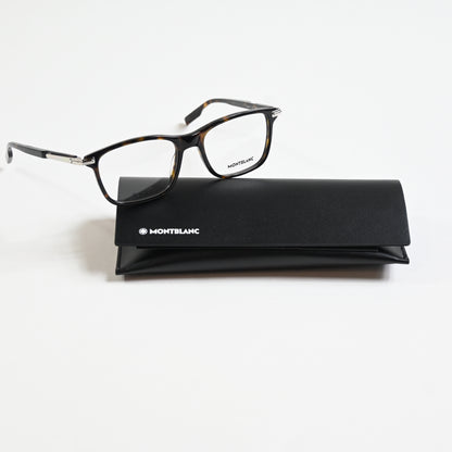 Montblanc MB0277O 006 Mens Authentic Eyeglasses Havana, 54mm - New