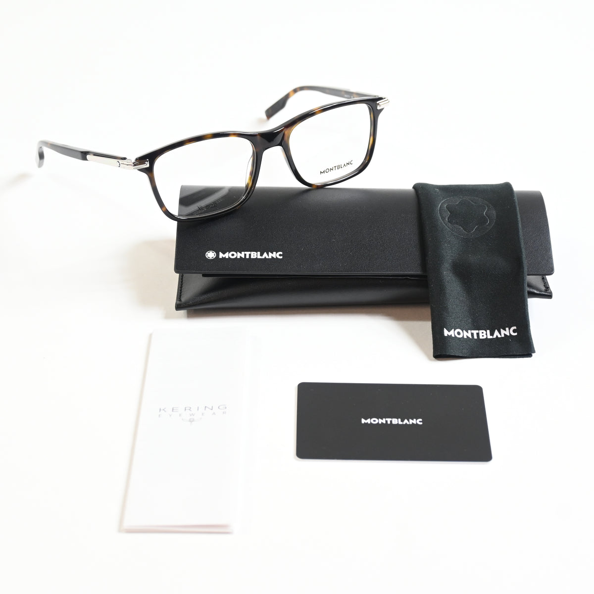 Montblanc MB0277O 006 Mens Authentic Eyeglasses Havana, 54mm - New