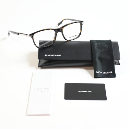 Montblanc MB0277O 006 Mens Authentic Eyeglasses Havana, 54mm - New