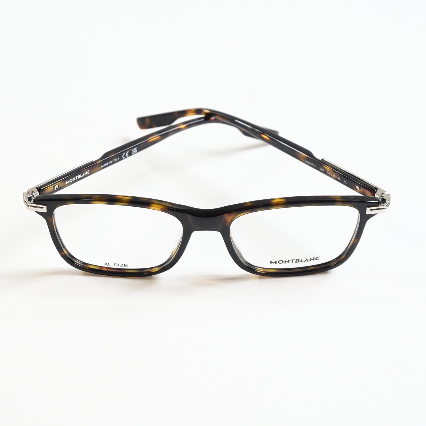 Montblanc MB0277O 006 Mens Authentic Eyeglasses Havana, 54mm - New