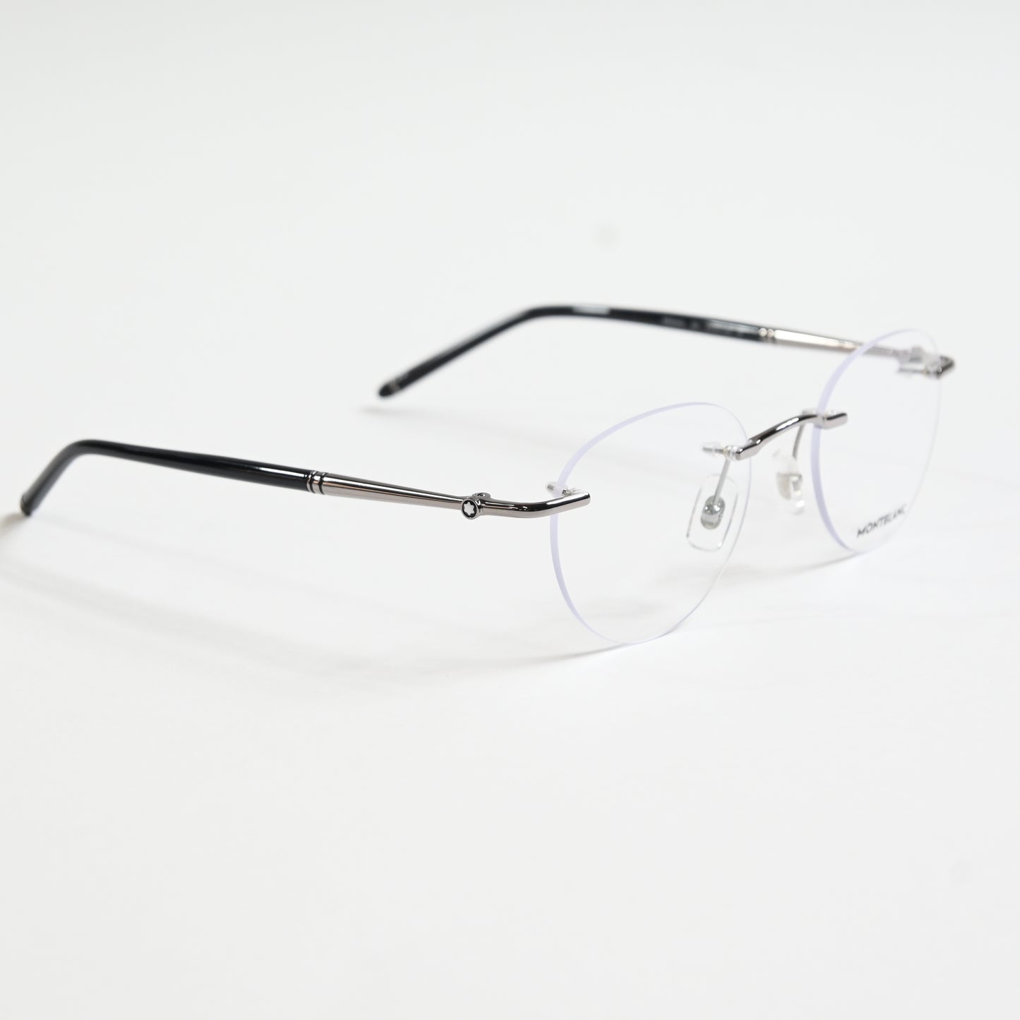 Montblanc MB0244O 001 Mens Authentic Eyeglasses Gunmetal, 51mm - New