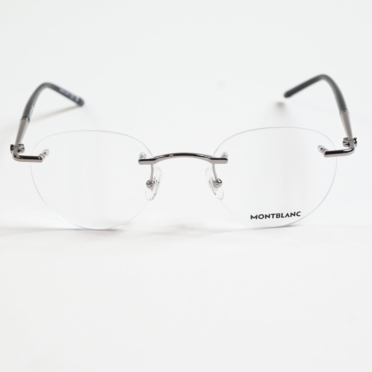 Montblanc MB0244O 001 Mens Authentic Eyeglasses Gunmetal, 51mm - New