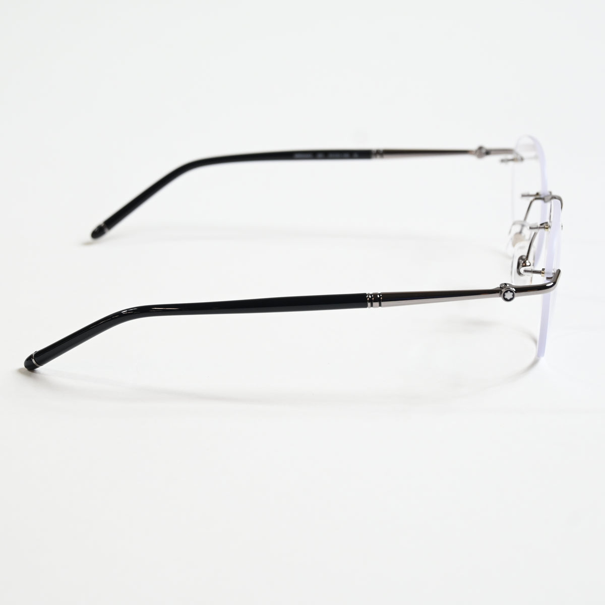 Montblanc MB0244O 001 Mens Authentic Eyeglasses Gunmetal, 51mm - New