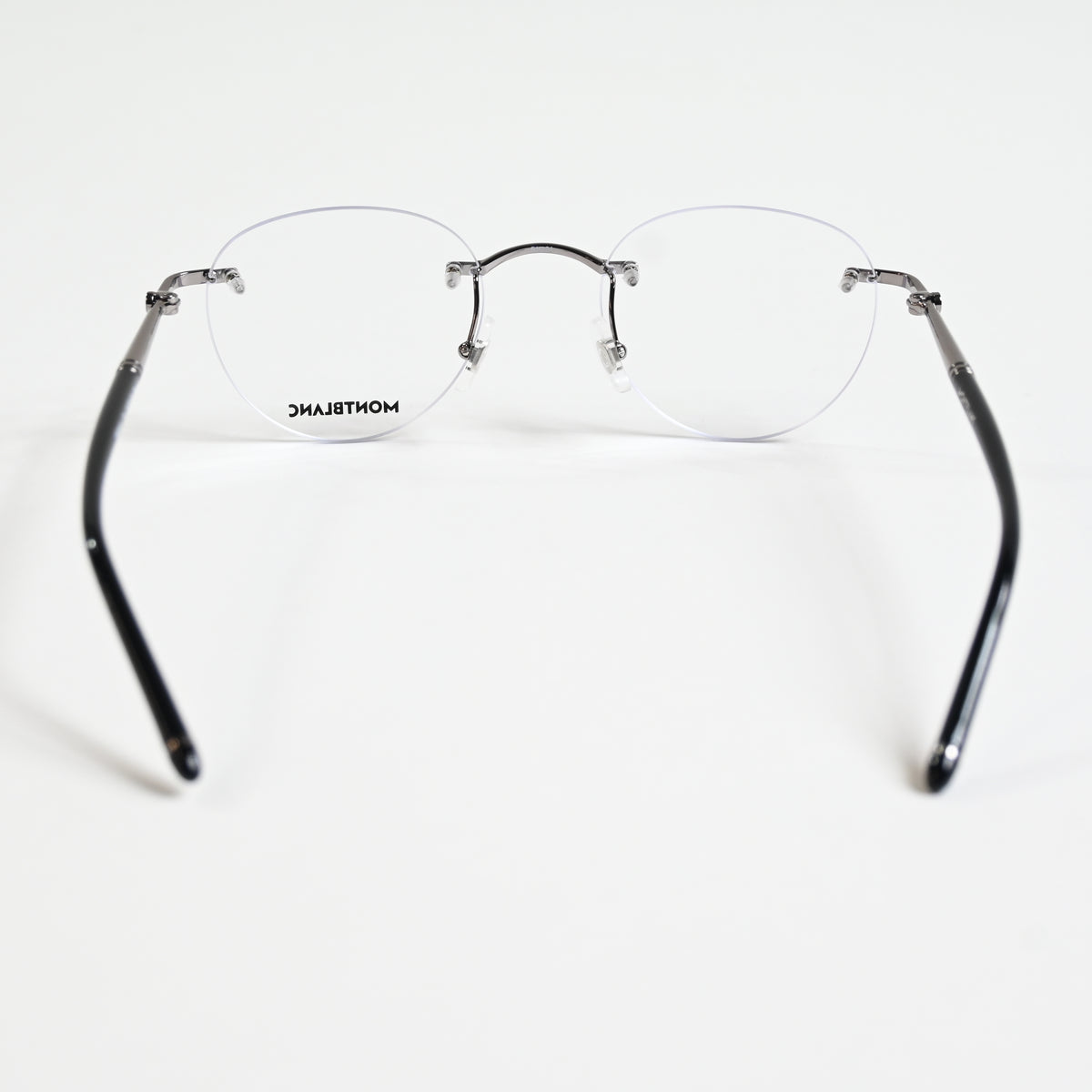 Montblanc MB0244O 001 Mens Authentic Eyeglasses Gunmetal, 51mm - New