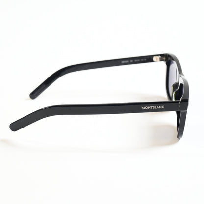Montblanc MB0260S 001 Mens Authentic Sunglasses Black, 53mm - New