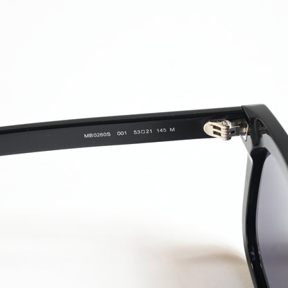Montblanc MB0260S 001 Mens Authentic Sunglasses Black, 53mm - New