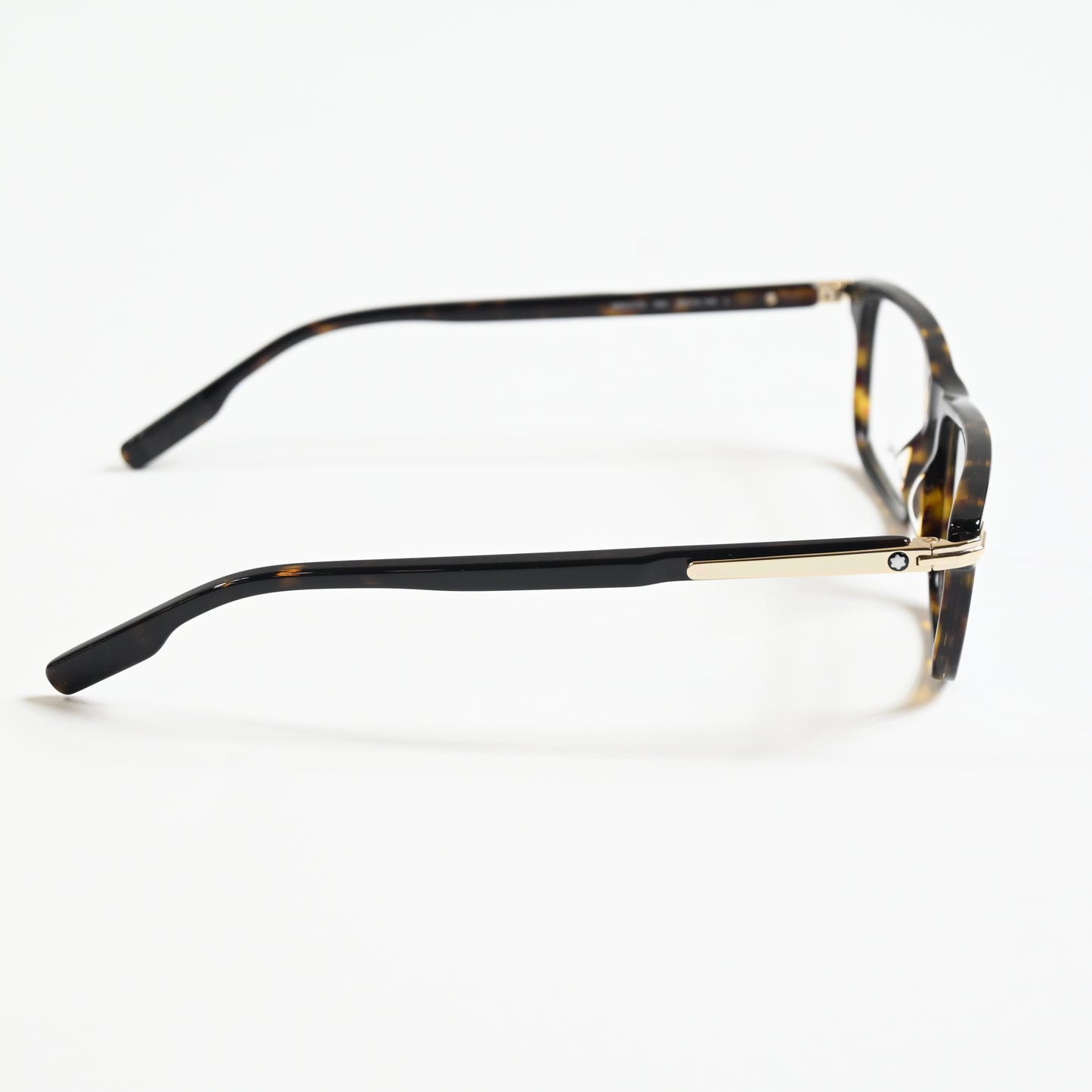 Montblanc MB0217O 002 Mens Authentic Eyeglasses Havana, 55mm - New