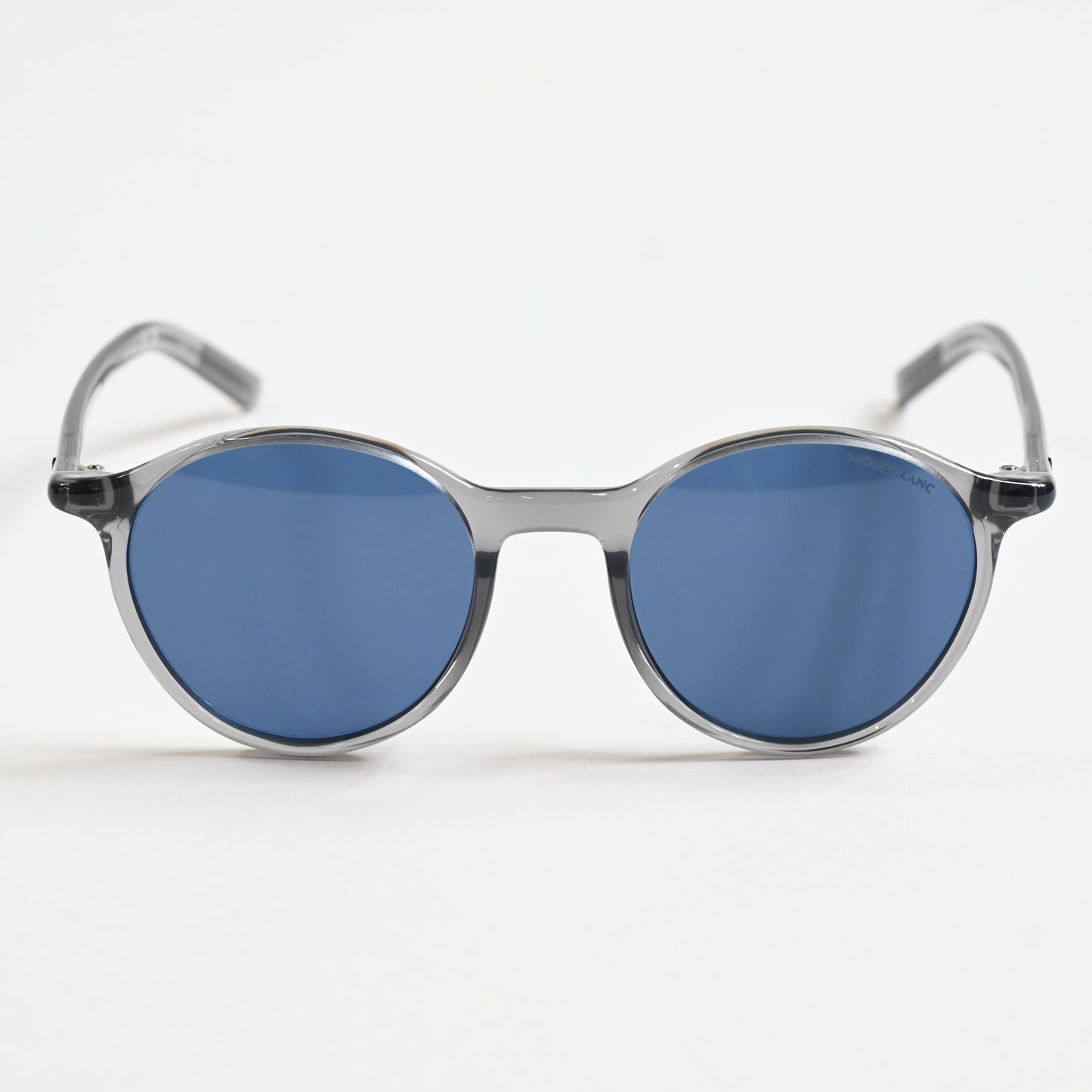 Montblanc MB0324S 003 Mens Authentic Sunglasses Grey/Blue, 50mm - New