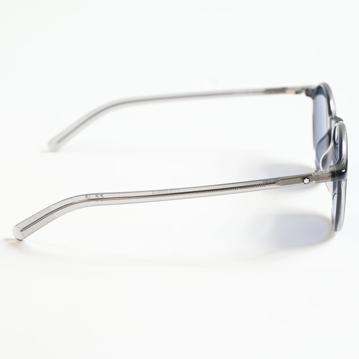 Montblanc MB0324S 003 Mens Authentic Sunglasses Grey/Blue, 50mm - New