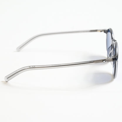 Montblanc MB0324S 003 Mens Authentic Sunglasses Grey/Blue, 50mm - New