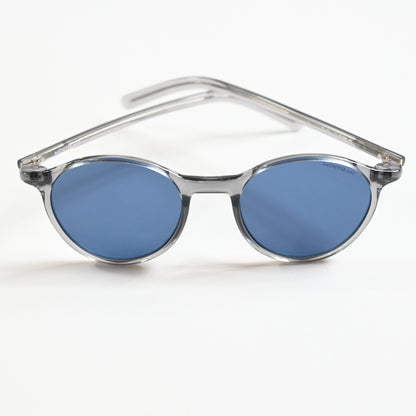 Montblanc MB0324S 003 Mens Authentic Sunglasses Grey/Blue, 50mm - New