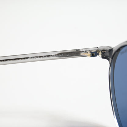 Montblanc MB0324S 003 Mens Authentic Sunglasses Grey/Blue, 50mm - New