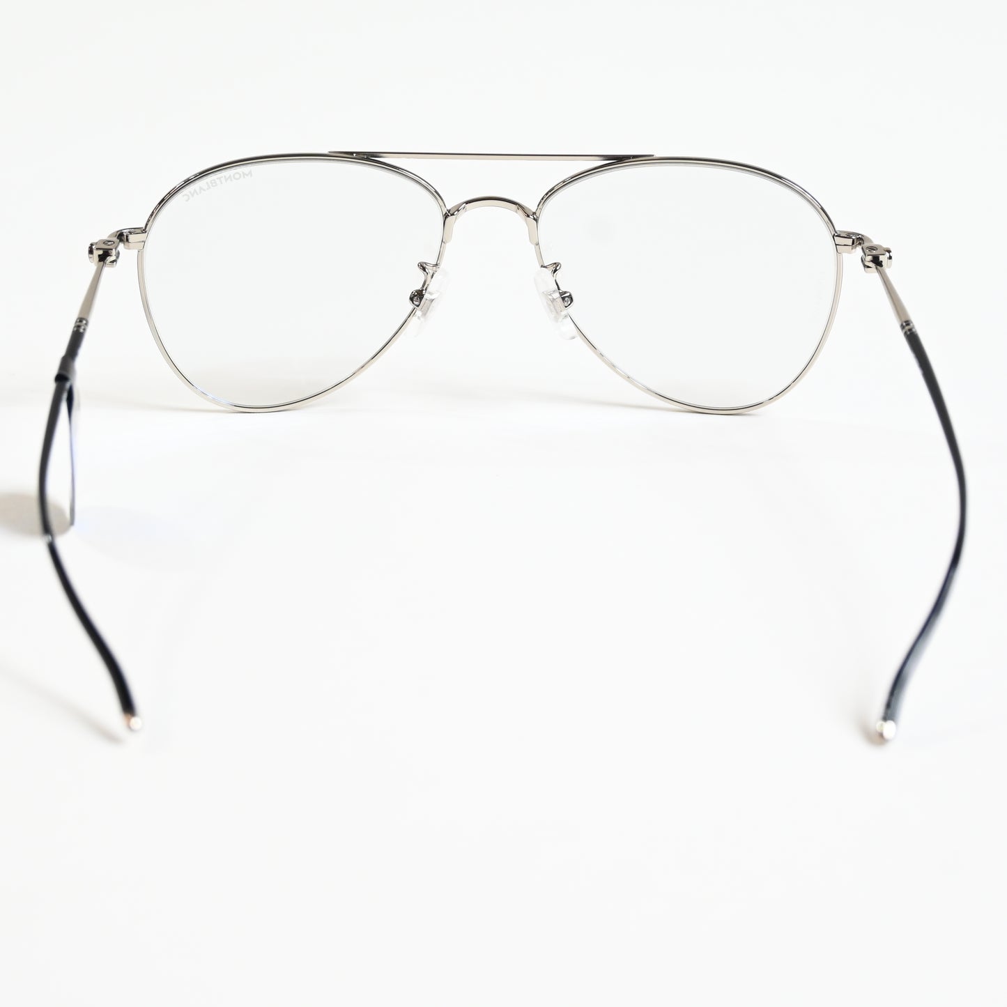 Montblanc MB0128S 009 Mens Authentic Sunglasses Silver, 58mm - New