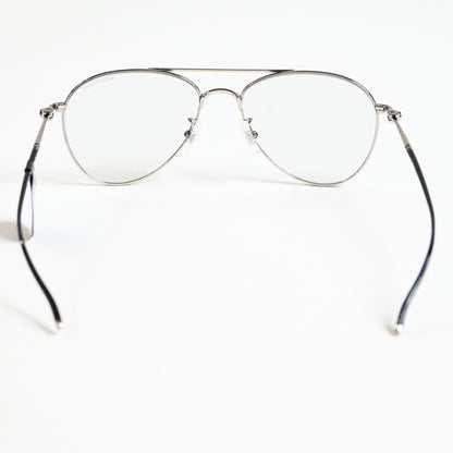 Montblanc MB0128S 009 Mens Authentic Sunglasses Silver, 58mm - New