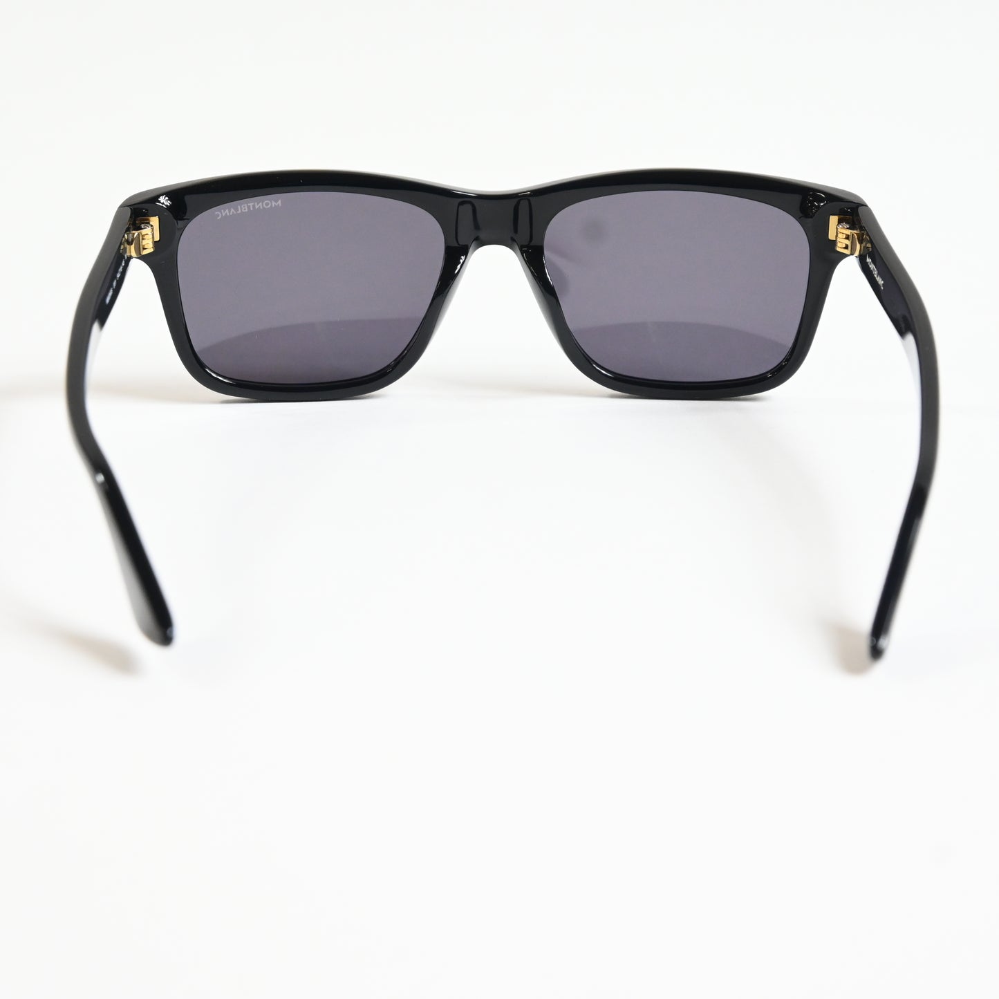 Montblanc MB0263S 001 Mens Authentic Sunglasses Black/Gold, 54mm - New