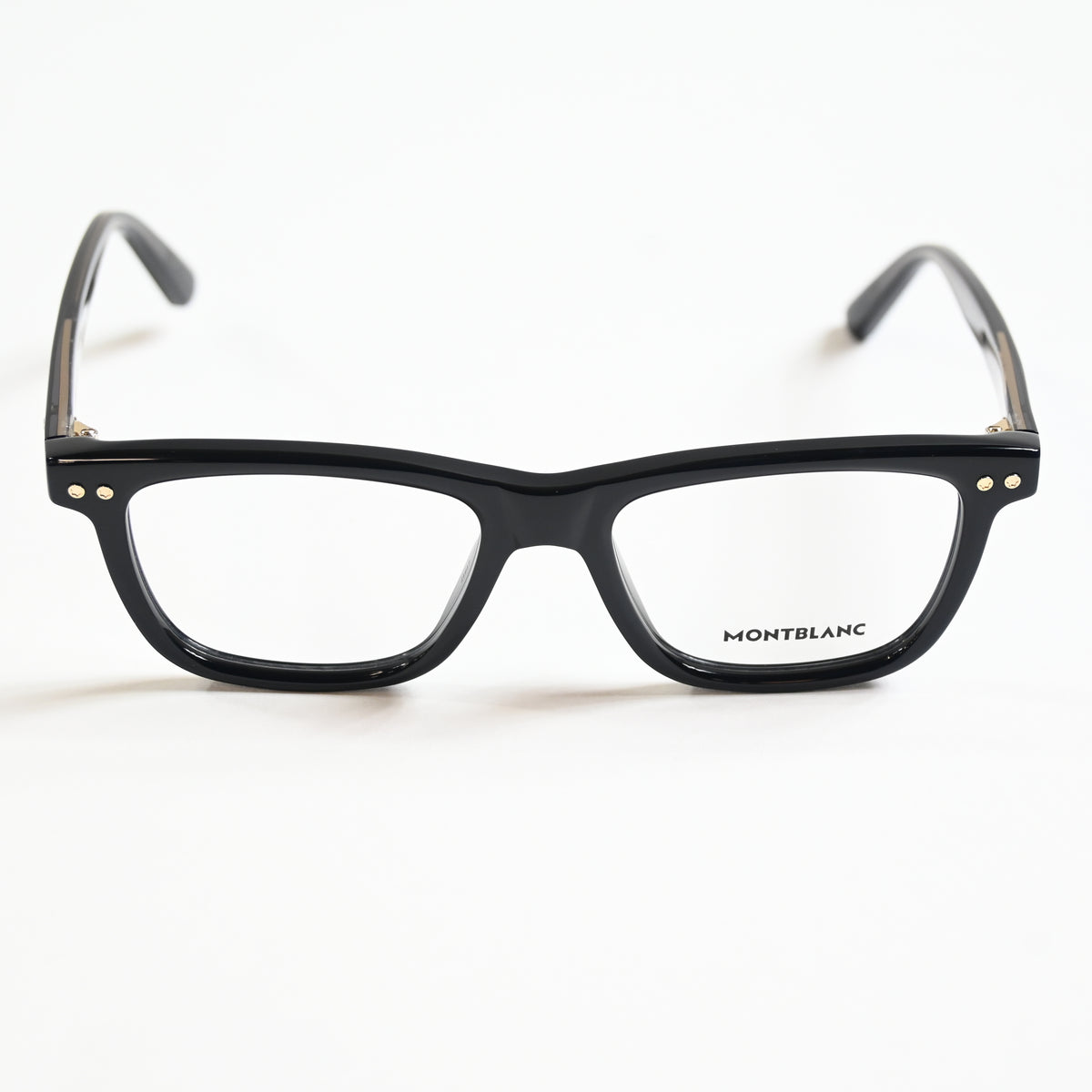 Montblanc MB0322O 001 Mens Authentic Eyeglasses Black, 51mm - New