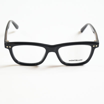 Montblanc MB0322O 001 Mens Authentic Eyeglasses Black, 51mm - New