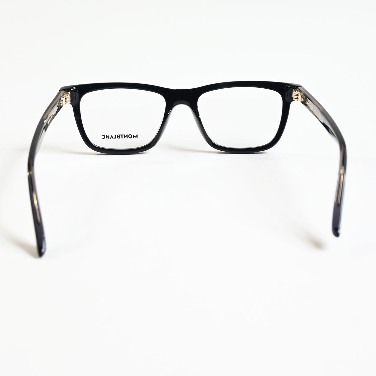 Montblanc MB0322O 001 Mens Authentic Eyeglasses Black, 51mm - New