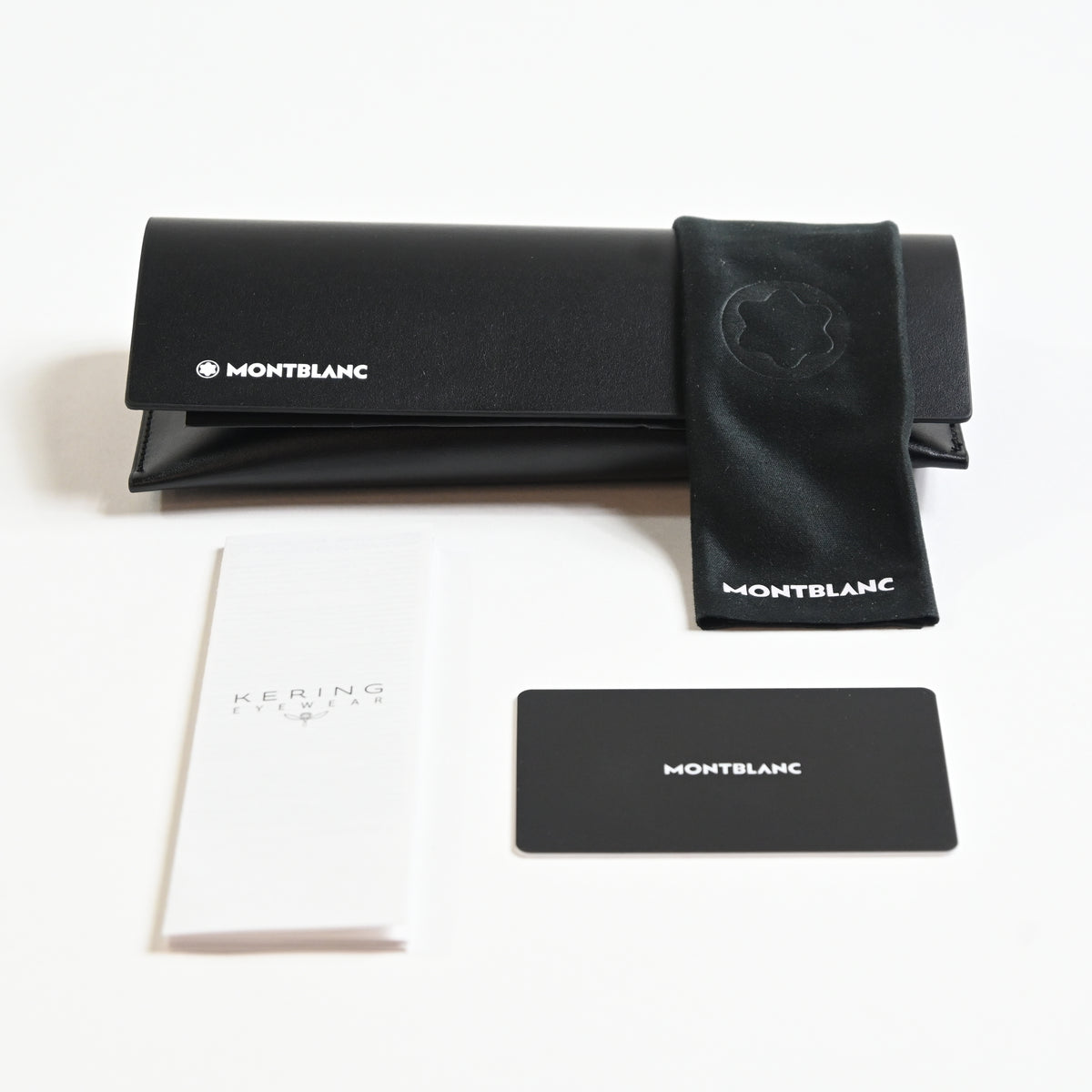 Montblanc MB0322O 001 Mens Authentic Eyeglasses Black, 51mm - New