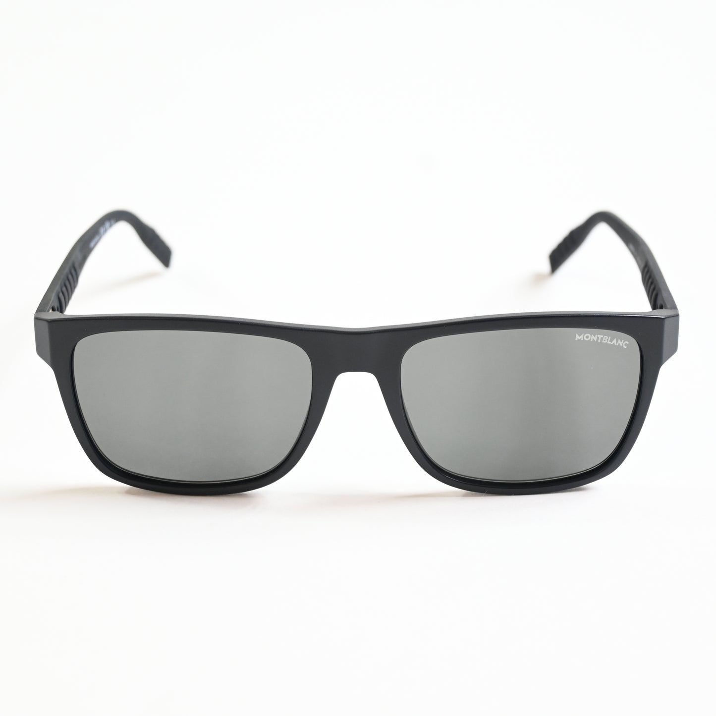 Montblanc MB0209S 001 Mens Authentic Sunglasses Matte Black, 56mm - New