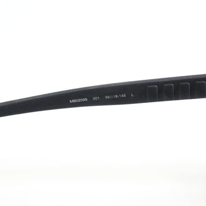 Montblanc MB0209S 001 Mens Authentic Sunglasses Matte Black, 56mm - New