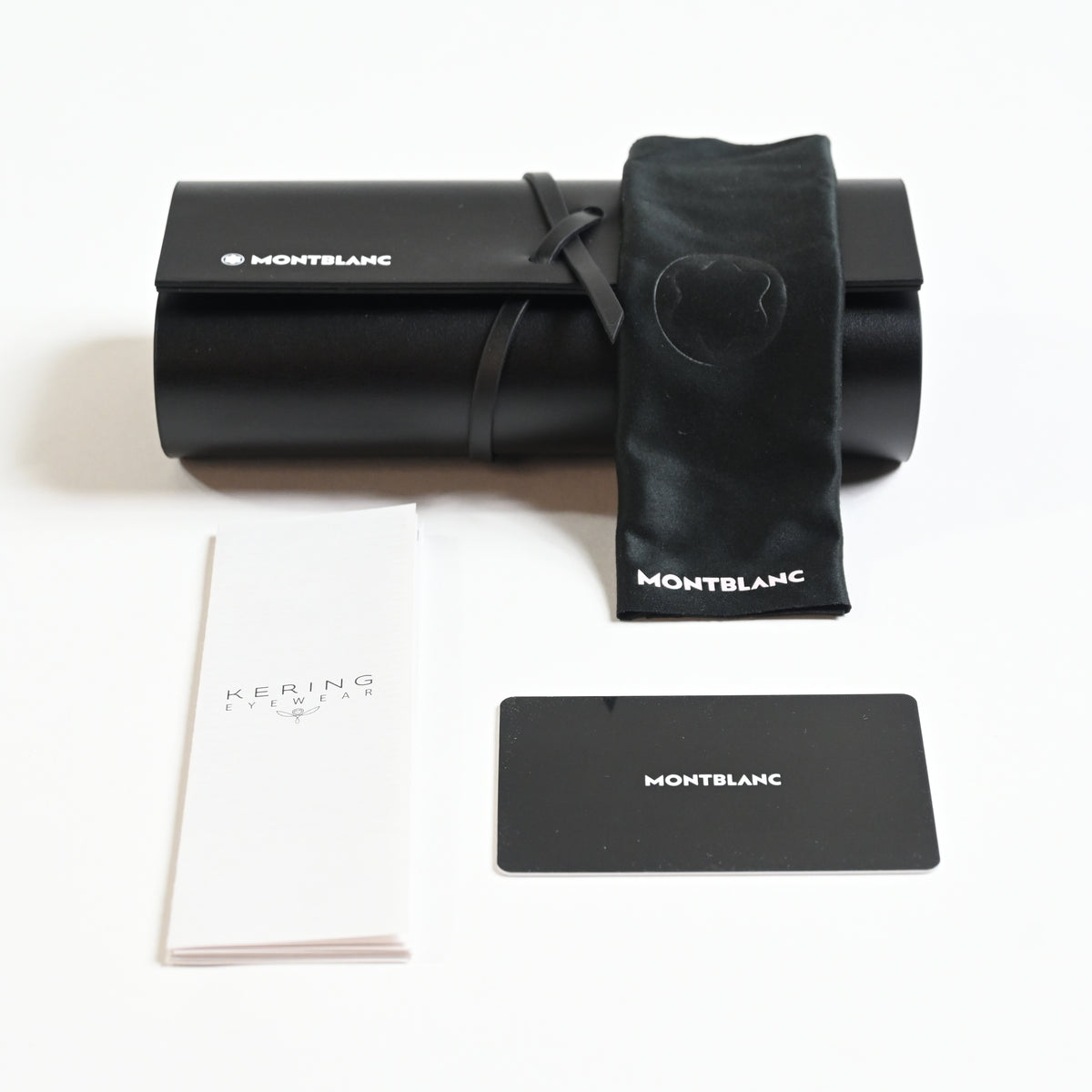 Montblanc MB0209S 001 Mens Authentic Sunglasses Matte Black, 56mm - New