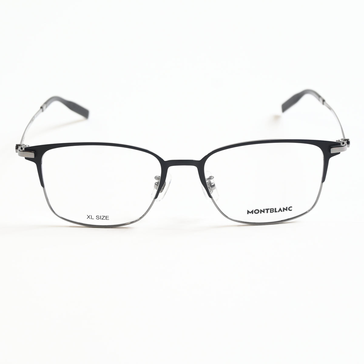 Montblanc MB0314OA 003 Mens Authentic Eyeglasses Ruthenium/Black, 54mm - New