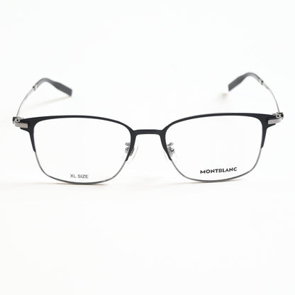 Montblanc MB0314OA 003 Mens Authentic Eyeglasses Ruthenium/Black, 54mm - New