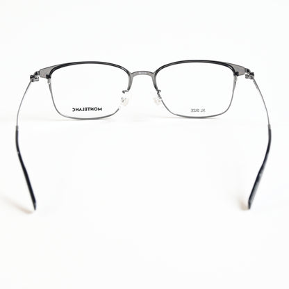 Montblanc MB0314OA 003 Mens Authentic Eyeglasses Ruthenium/Black, 54mm - New