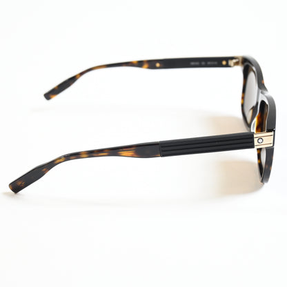 Montblanc MB0163S 002 Mens Authentic Sunglasses Havana/Brown, 56mm - New