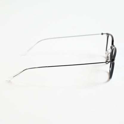 Montblanc MB0100O 005 Mens Authentic Eyeglasses Black/Gunmetal, 52mm - New