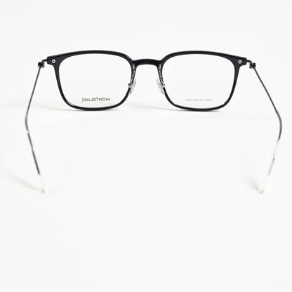 Montblanc MB0100O 005 Mens Authentic Eyeglasses Black/Gunmetal, 52mm - New