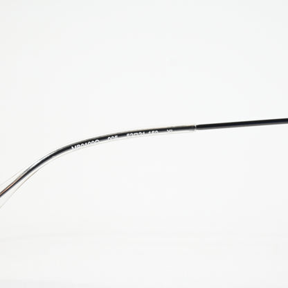 Montblanc MB0100O 005 Mens Authentic Eyeglasses Black/Gunmetal, 52mm - New