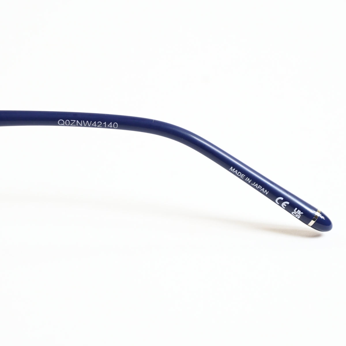Montblanc MB0347O 002 Mens Authentic Eyeglasses Silver/Blue, 52mm - New